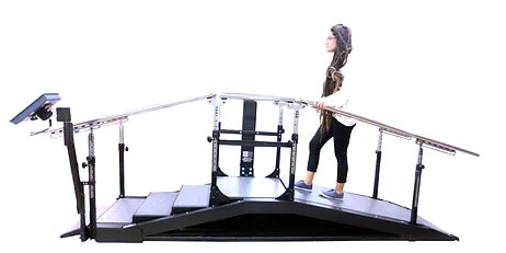 DST Triple Sense - Biofeedback - Electronic Height Adjustable Training Stairs, Ramp and Parallel Bars