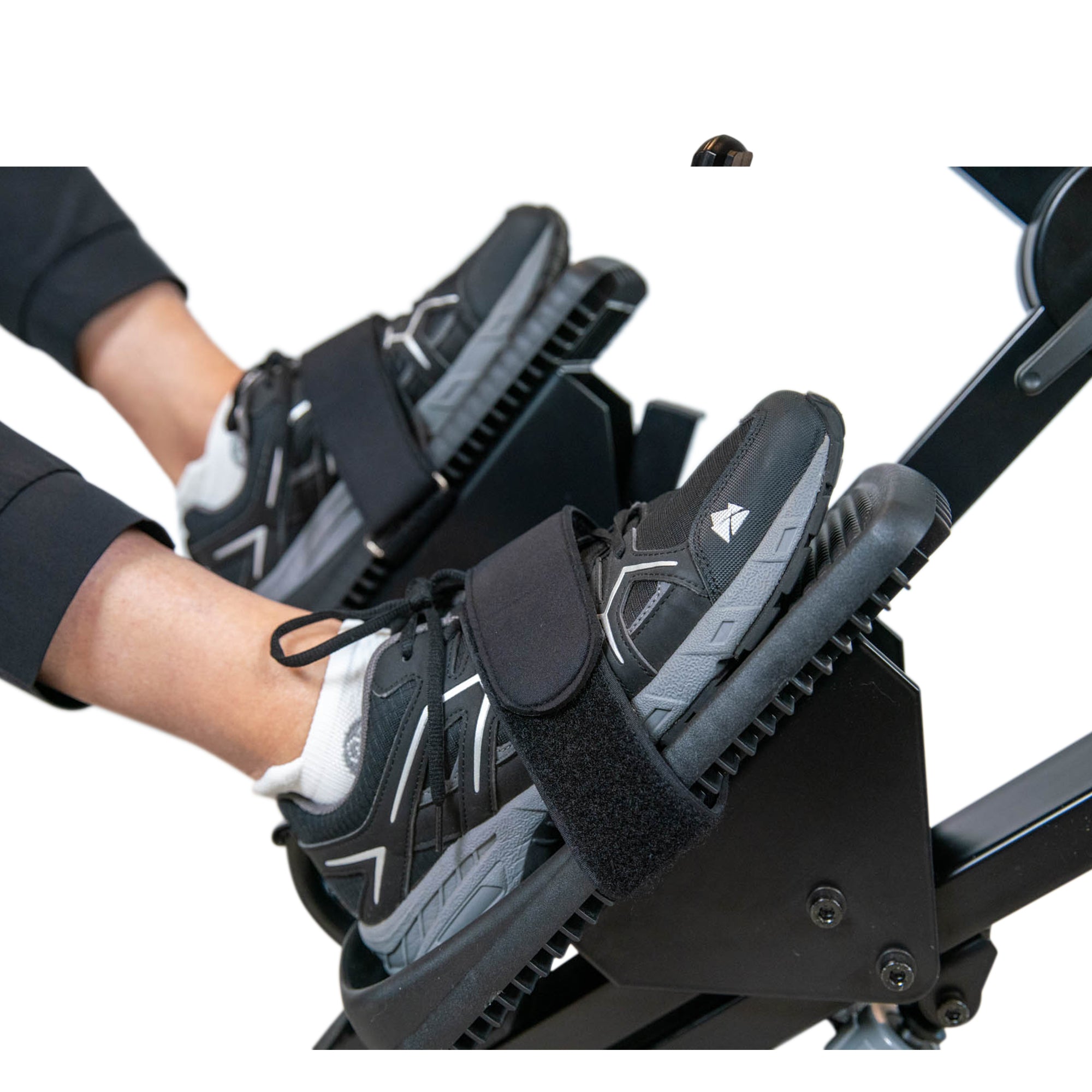 Stepper lineal reclinable HealthStep con asiento giratorio para personas mayores 