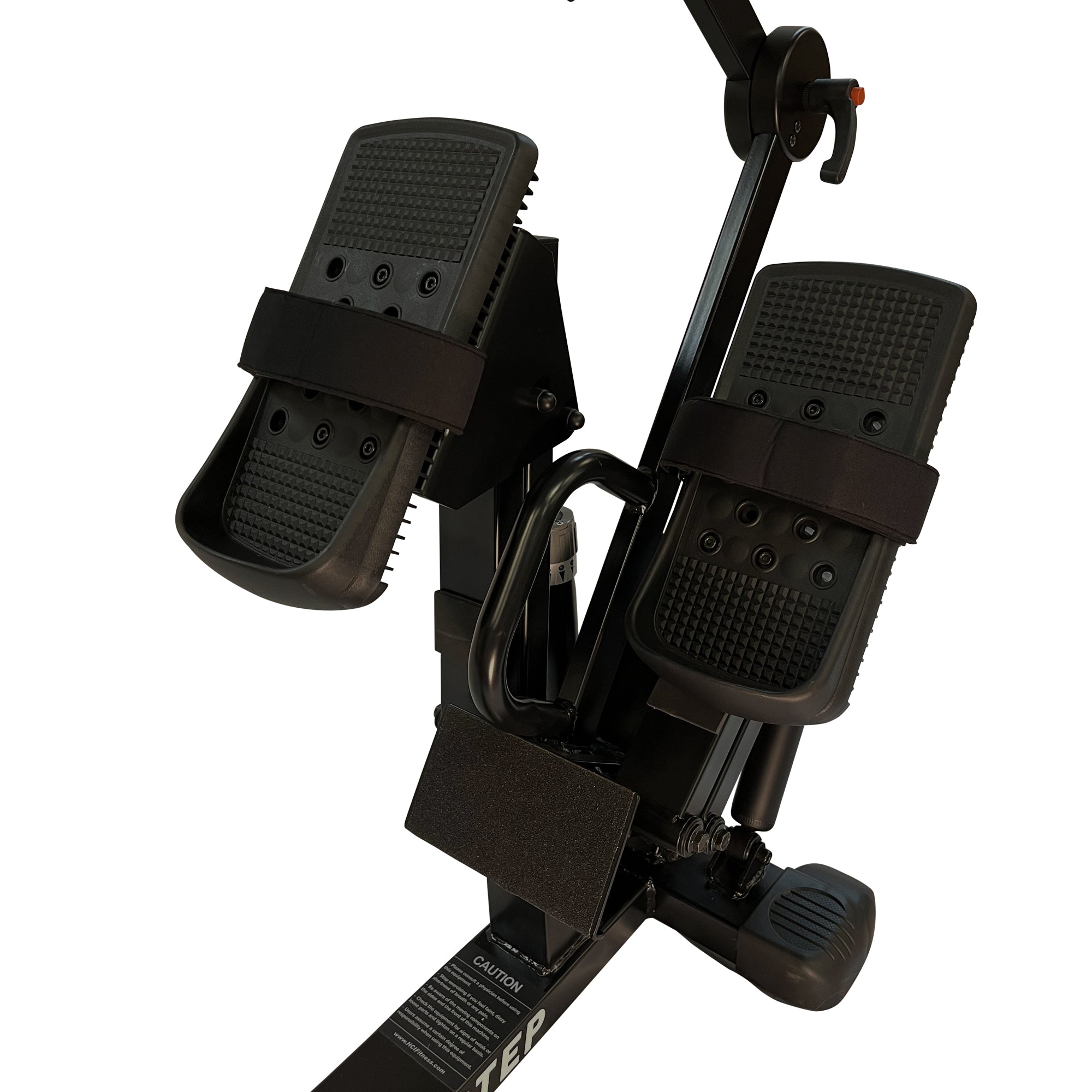 Stepper lineal reclinable HealthStep con asiento giratorio para personas mayores