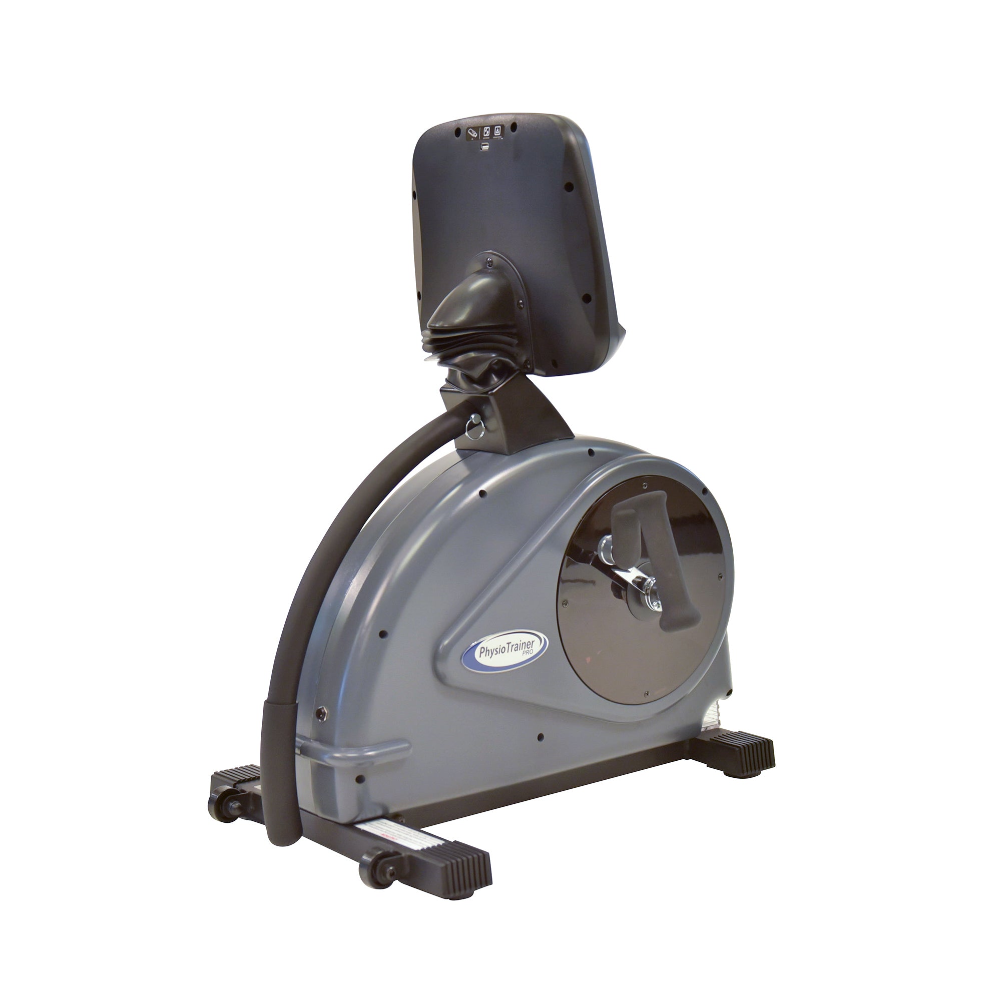 Ergómetro de brazo PhysioTrainer PRO con control electrónico - Bicicleta de ejercicios para brazos en silla de ruedas